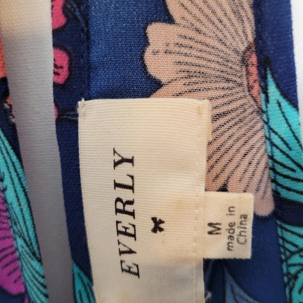 Everly Floral Racerback Dress - Picture 3 of 14
